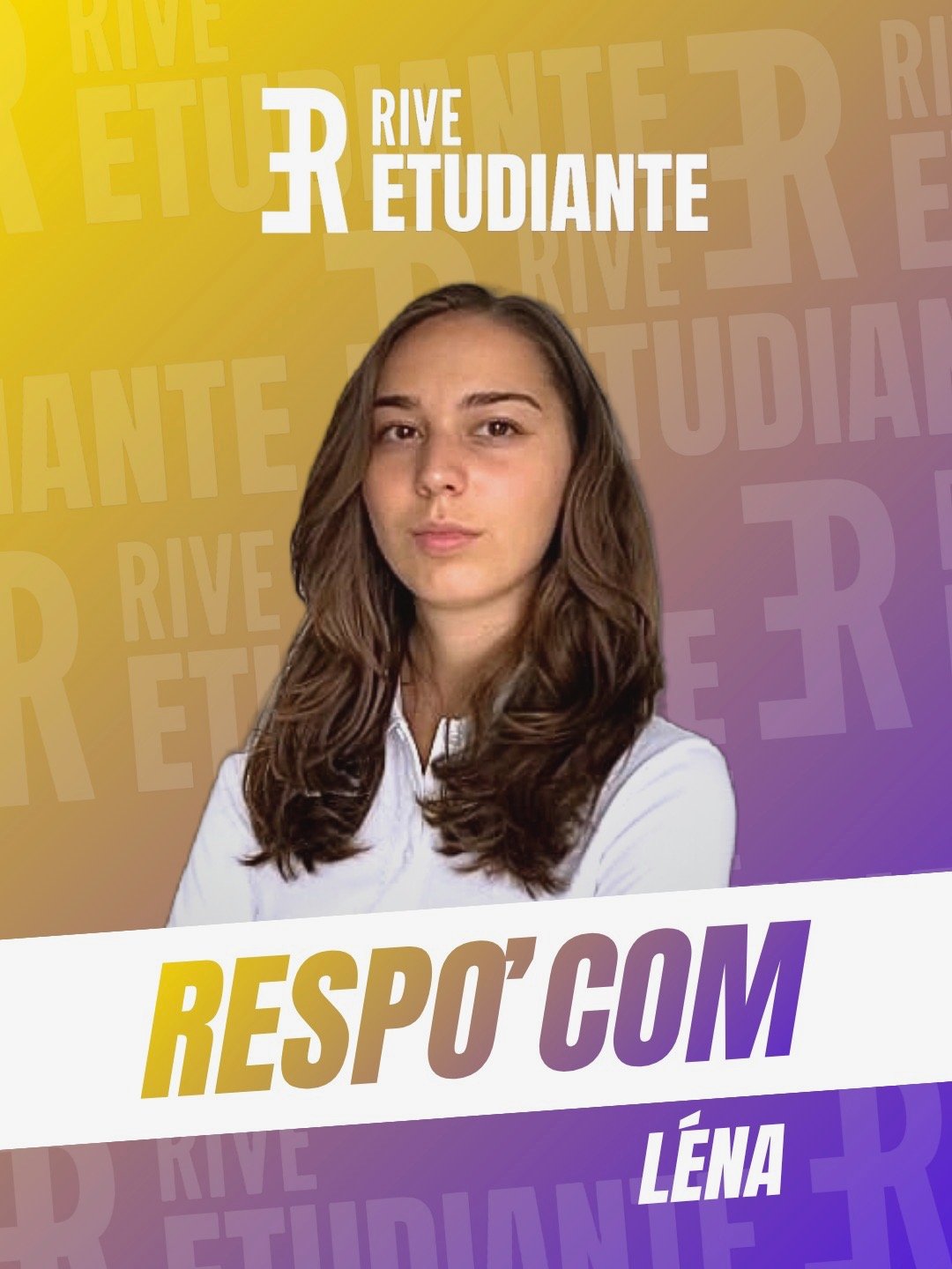 Lena Boursaud — responsble communication, Rive Étudiante, Université de Tours