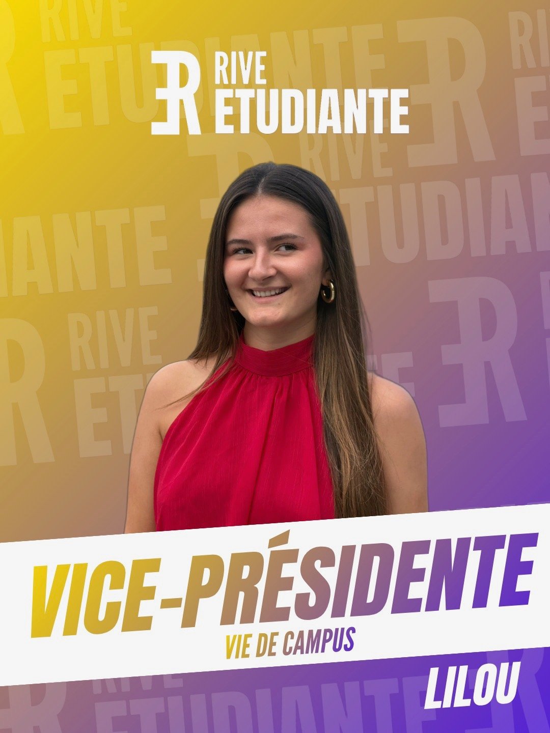 Lilou Guillard — Vice presidente en charge de la vie de campus, Rive Étudiante, Université de Tours